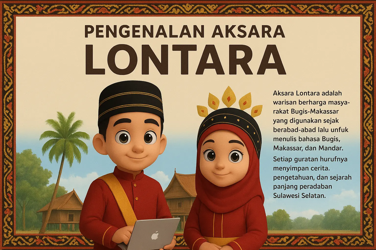pengenalan aksara lontara